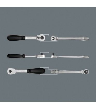 Wera 8004 A Zyklop Metal Cırcır 1/4" Sürücü 05004004001