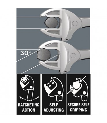 Wera 6004 Joker Cırcırlı Kurbağacık Seti 4P 05020110001