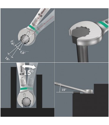 Wera 6003 Joker Yıldız Açık Ağız Kombine Anahtar 10mm 05020201001