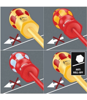 Wera 3162i VDE Yıldız Lasertip Tornavida PH2x100mm 05022734001