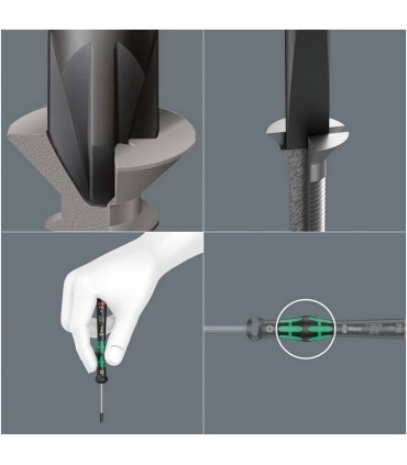 Wera 2035 Düz Mikro Tornavida 40x0,16x0,8mm 05117990001