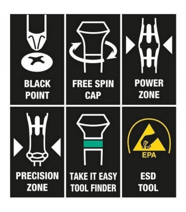 Wera 1567 ESD HF Torx Mikro Tornavida 60mm TX9 05030405001
