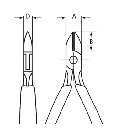 Knipex 7732115 Elektronikçi Yankeski 115mm