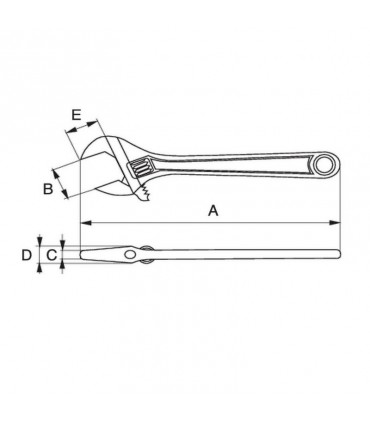 Bahco 9073 Ayarlı Kurbağacık Pense 0-34mm P Serisi
