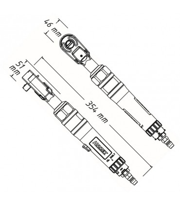 Hazet 9022P-1 95Nm 1/2" Havalı Cırcırlı Vidalama