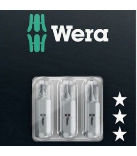 Wera 855/1 Z Pozidriv Bits PZ1-3 Set 05073311001