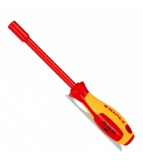 Knipex 980307 VDE İzole Lokmabaş Tornavida 125x7mm
