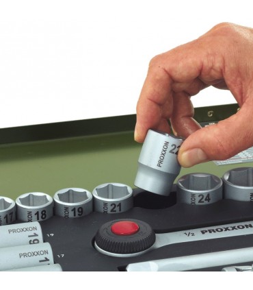 Proxxon Endüstriyel 23502 3/8" Kare Soketli Altıköşe Lokma 7mm