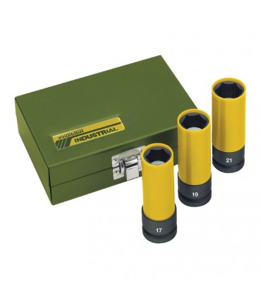 Proxxon Endüstriyel 23938 1/2" Soket Darbeli Lokma 17 19 21 85mm