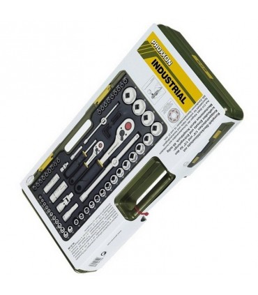 Proxxon Endüstriyel 23286 1/4"- 1/2" Cırcırlı Lokma Bits Takımı 65P