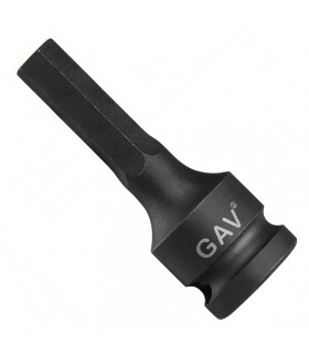 GAV 2649014 Ağır İş 3/4" Havalı Lokma Bits Hex/Alyan 14mm [H:100mm]