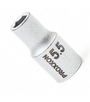 Proxxon Endüstriyel 23713 1/4" Kare Soketli Altıköşe Lokma 5.5mm