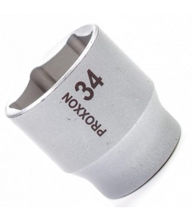 Proxxon Endüstriyel 23431 1/2" Kare Soketli Altıköşe Lokma 34mm