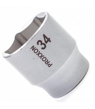 Proxxon Endüstriyel 23431 1/2" Kare Soketli Altıköşe Lokma 34mm