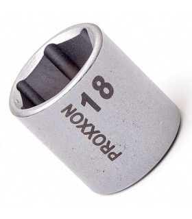 Proxxon Endüstriyel 23523 3/8" Kare Soketli Altıköşe Lokma 18mm