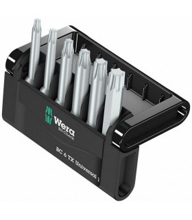 Wera Bit-Check 6 Universal 1 Torx Bits Seti 50mm 05056472001