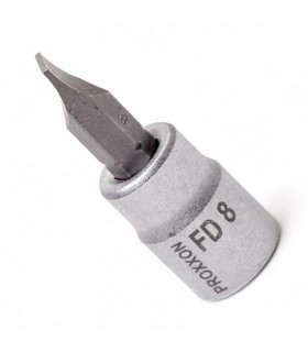 Proxxon Endüstriyel 23593 3/8" Kare Soketli Düz Lokma Bits 8mm